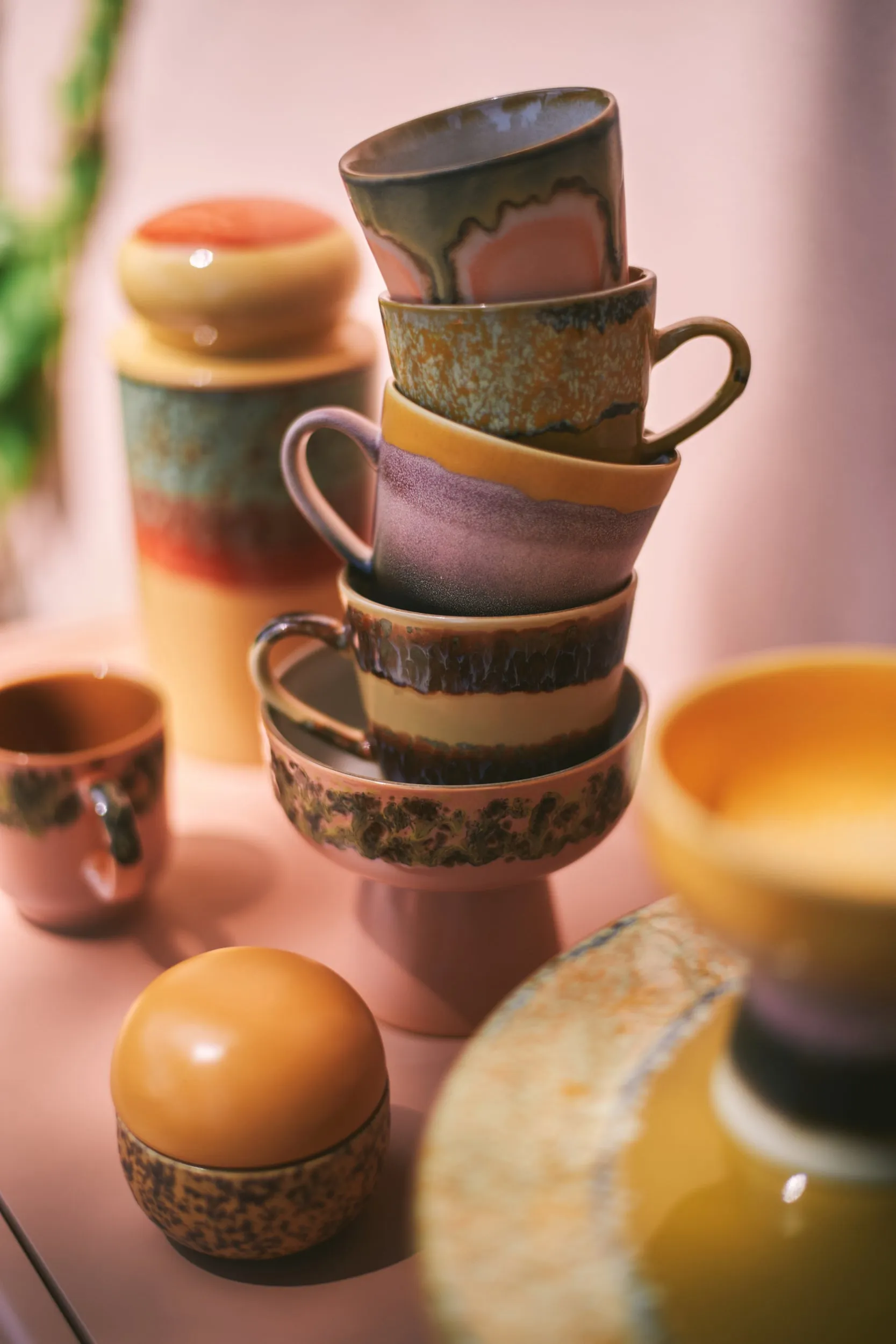 70s Ceramics: Americano Mug Sunbeam