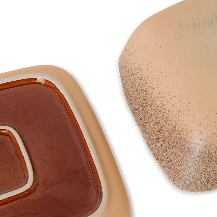 70s Ceramics: Butter Dish Breeze
