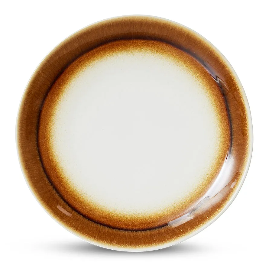 70s Ceramics: Dinner Plates Supernova (Set of 2)