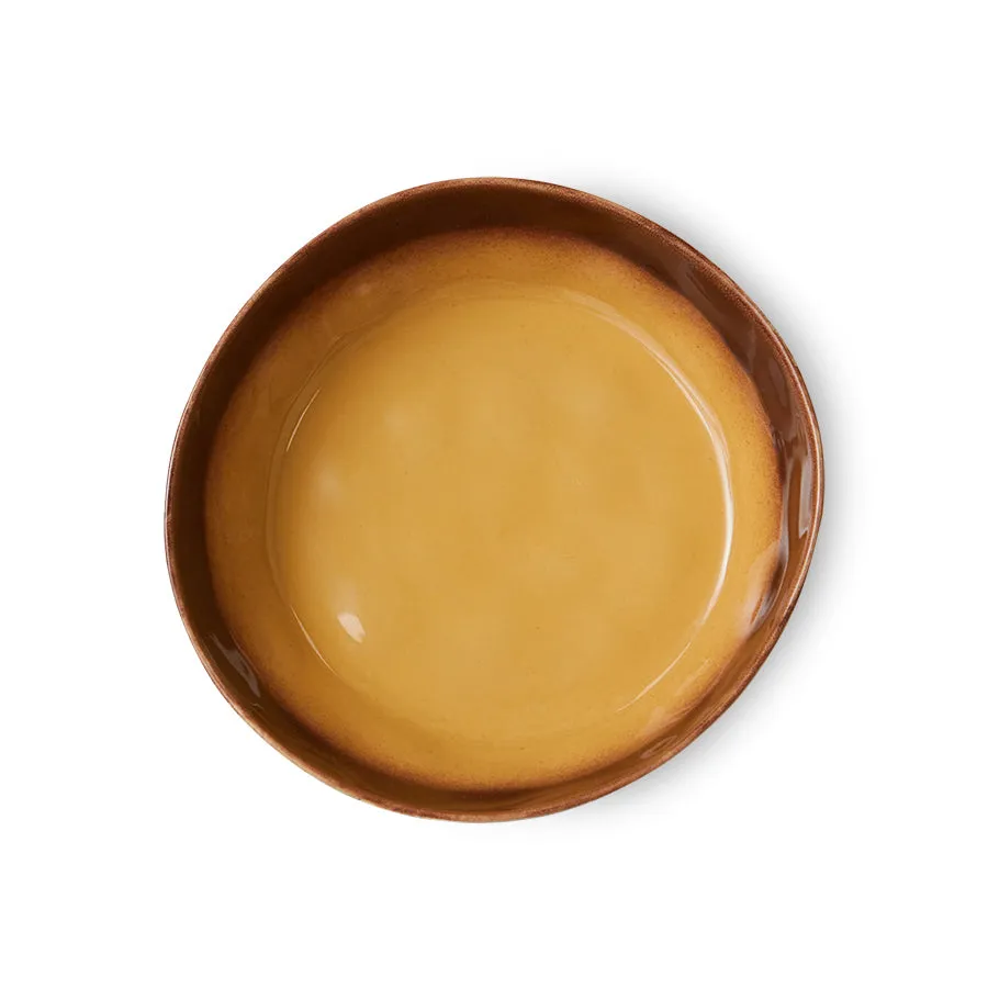 70s Ceramics: Pasta Bowls Cove (Set of 2)