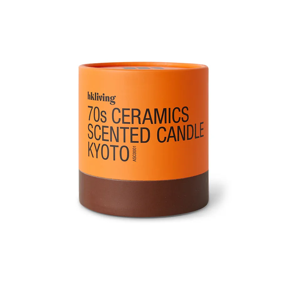 70's Ceramics Scented Candle Kyoto