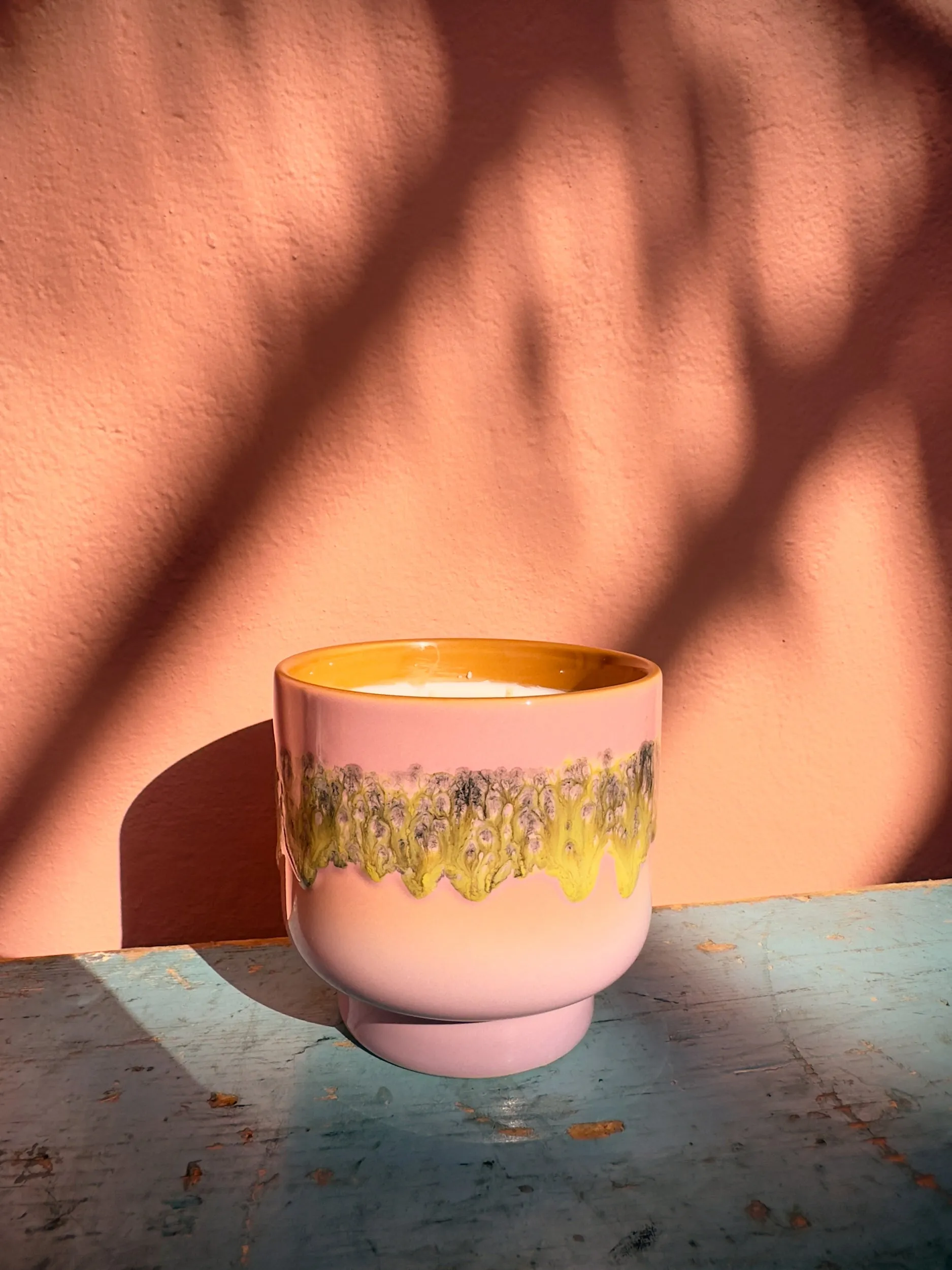 70's Ceramics Scented Candle Miami