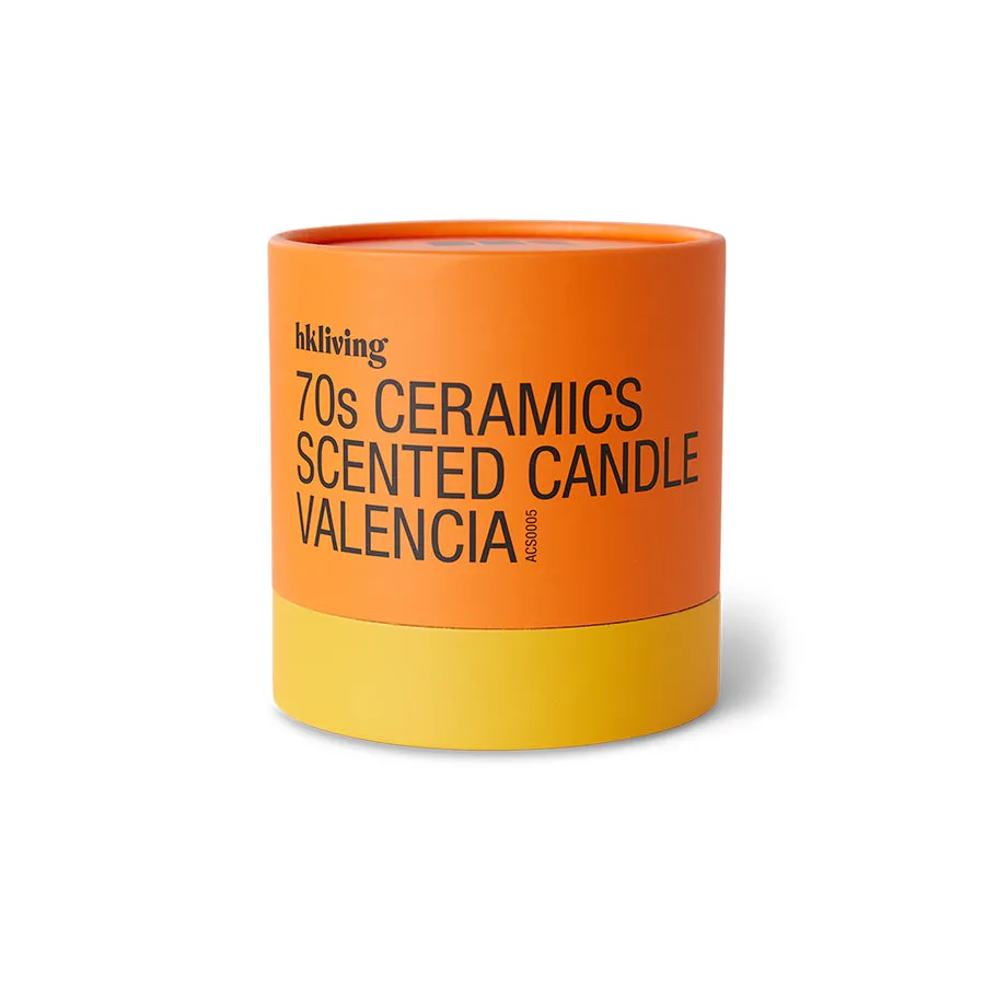 70's Ceramics Scented Candle Valencia