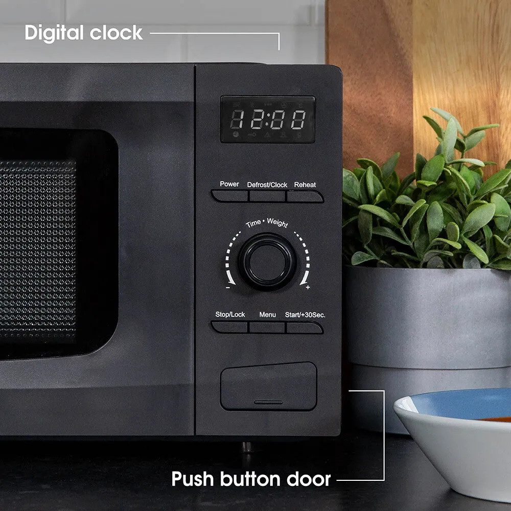 Abode AMD2002B 20L Digital Microwave - Black