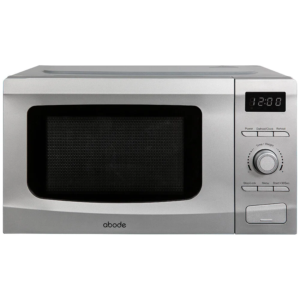 Abode AMD2002S 20L Digital Microwave - Silver