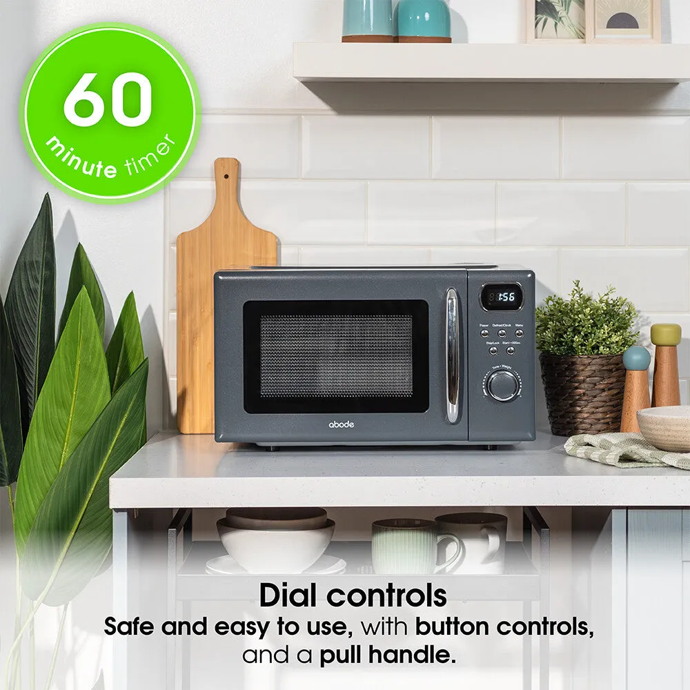 Abode AMD2004G, 20L Digital Microwave in Grey