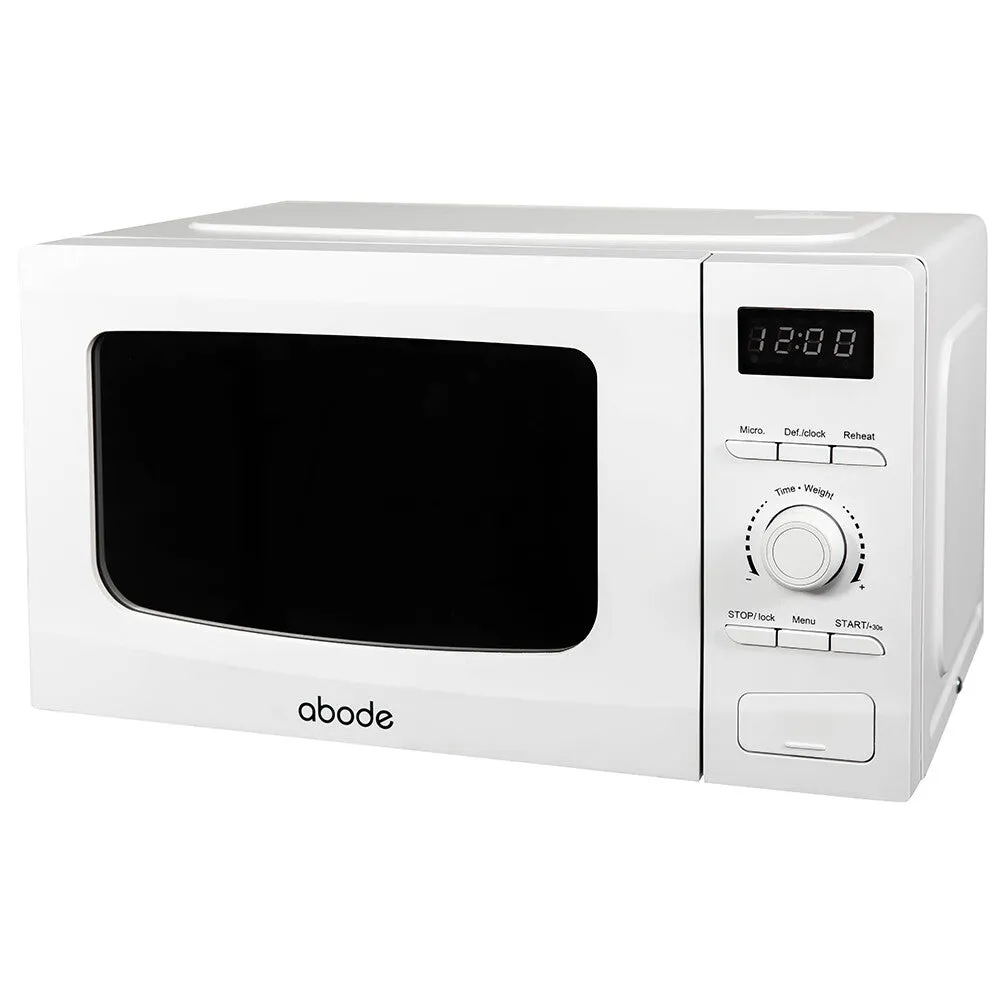 Abode AMM2001-M 20L Manual Microwave - White