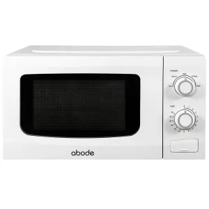 Abode AMM2001-M 20L Manual Microwave - White