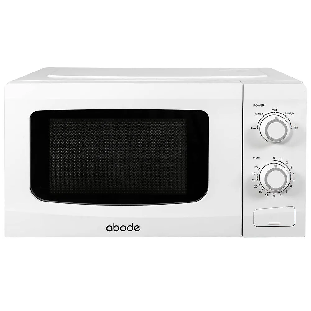 Abode AMM2001-M 20L Manual Microwave - White