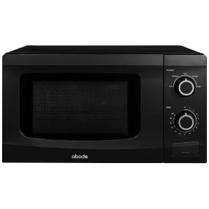 Abode AMM2001B 20L Manual Microwave - Black
