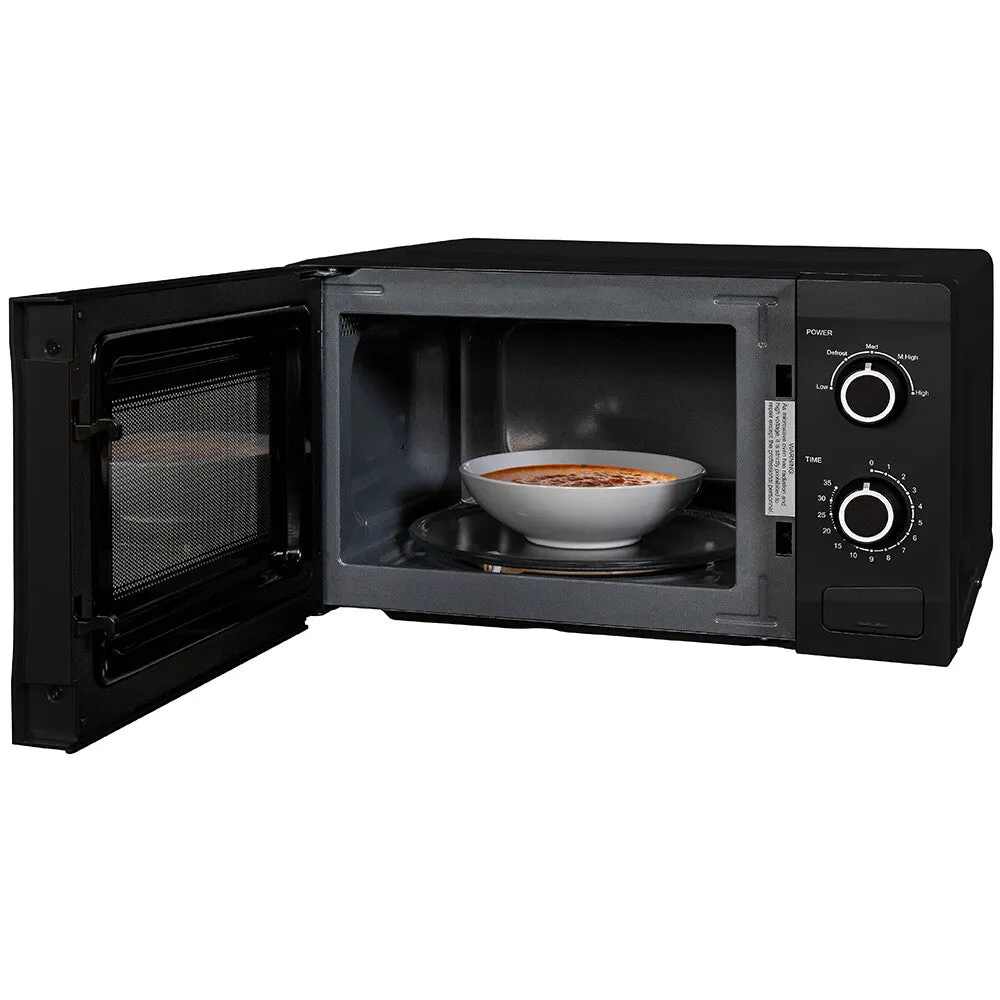 Abode AMM2001B 20L Manual Microwave - Black
