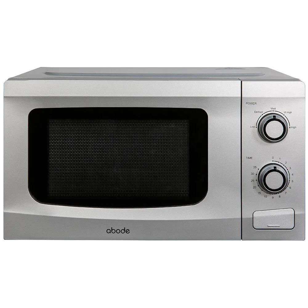 Abode AMM2001S 20L Manual Microwave - Silver
