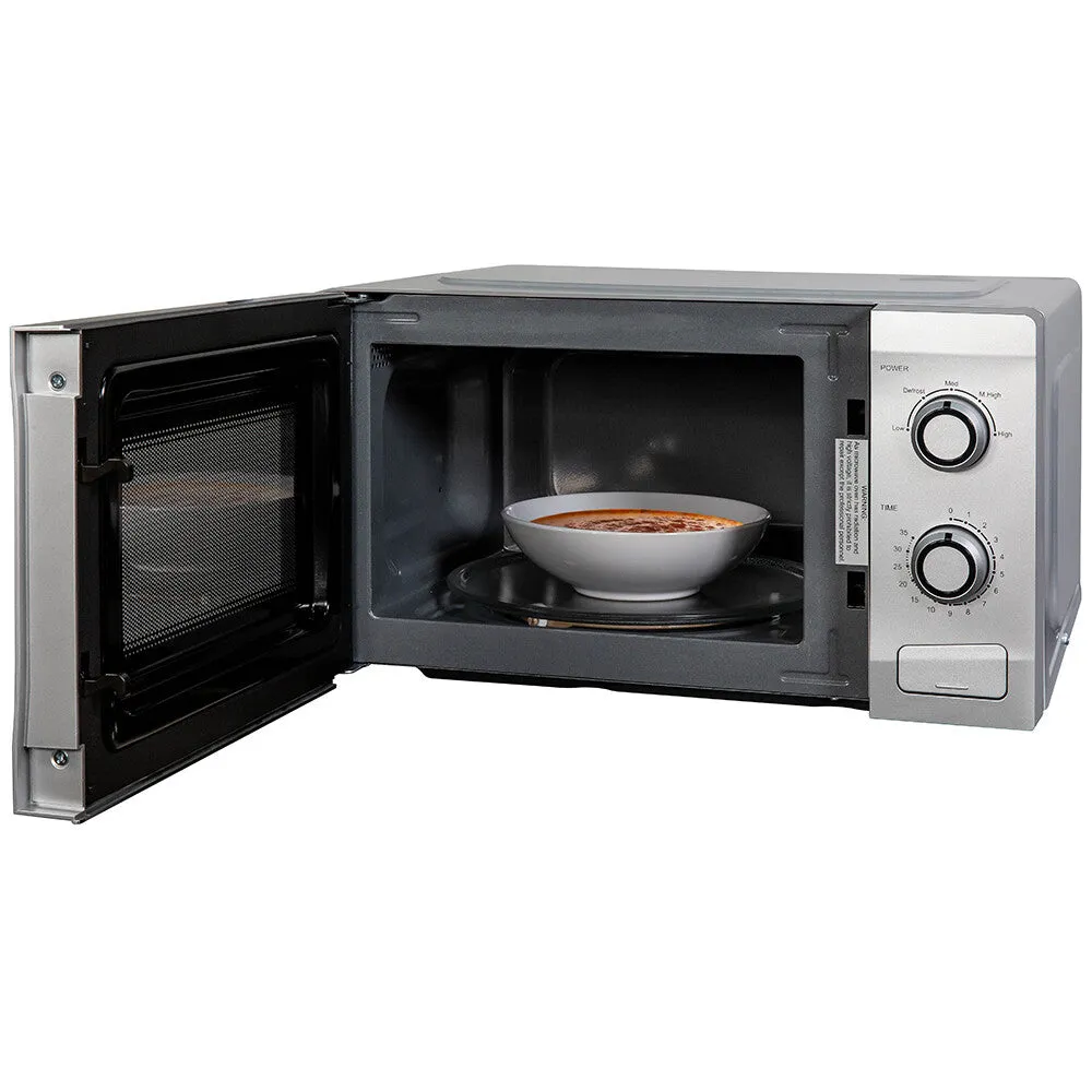 Abode AMM2001S 20L Manual Microwave - Silver