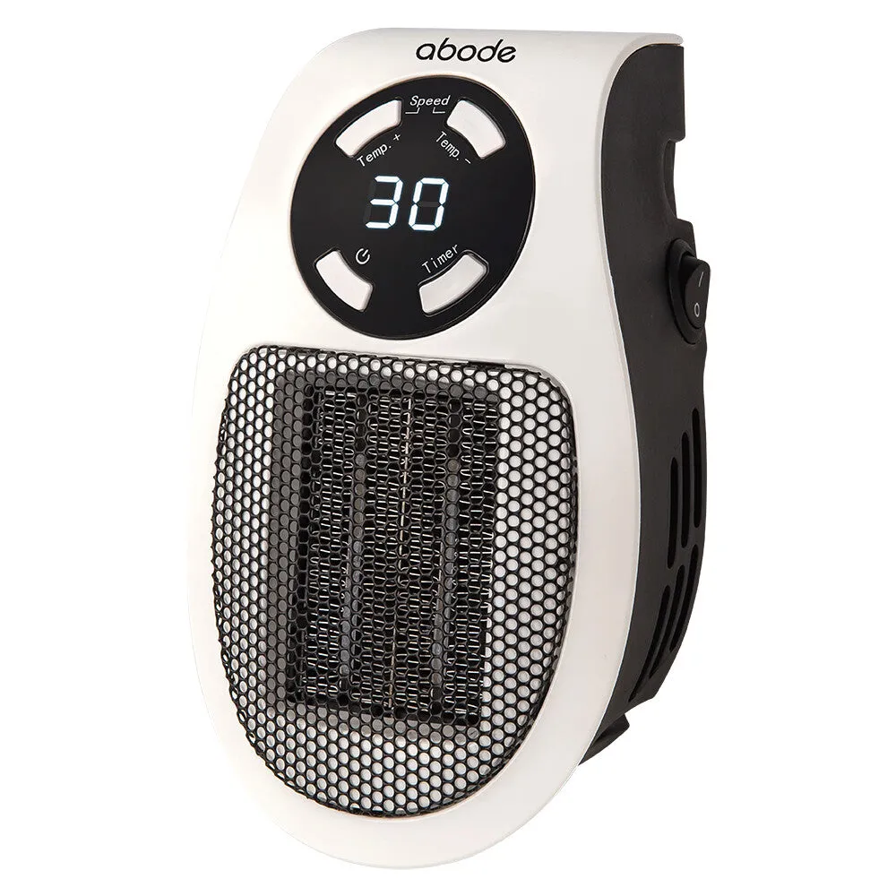 Abode APH1001 Ceramic Plug-in Heater in White