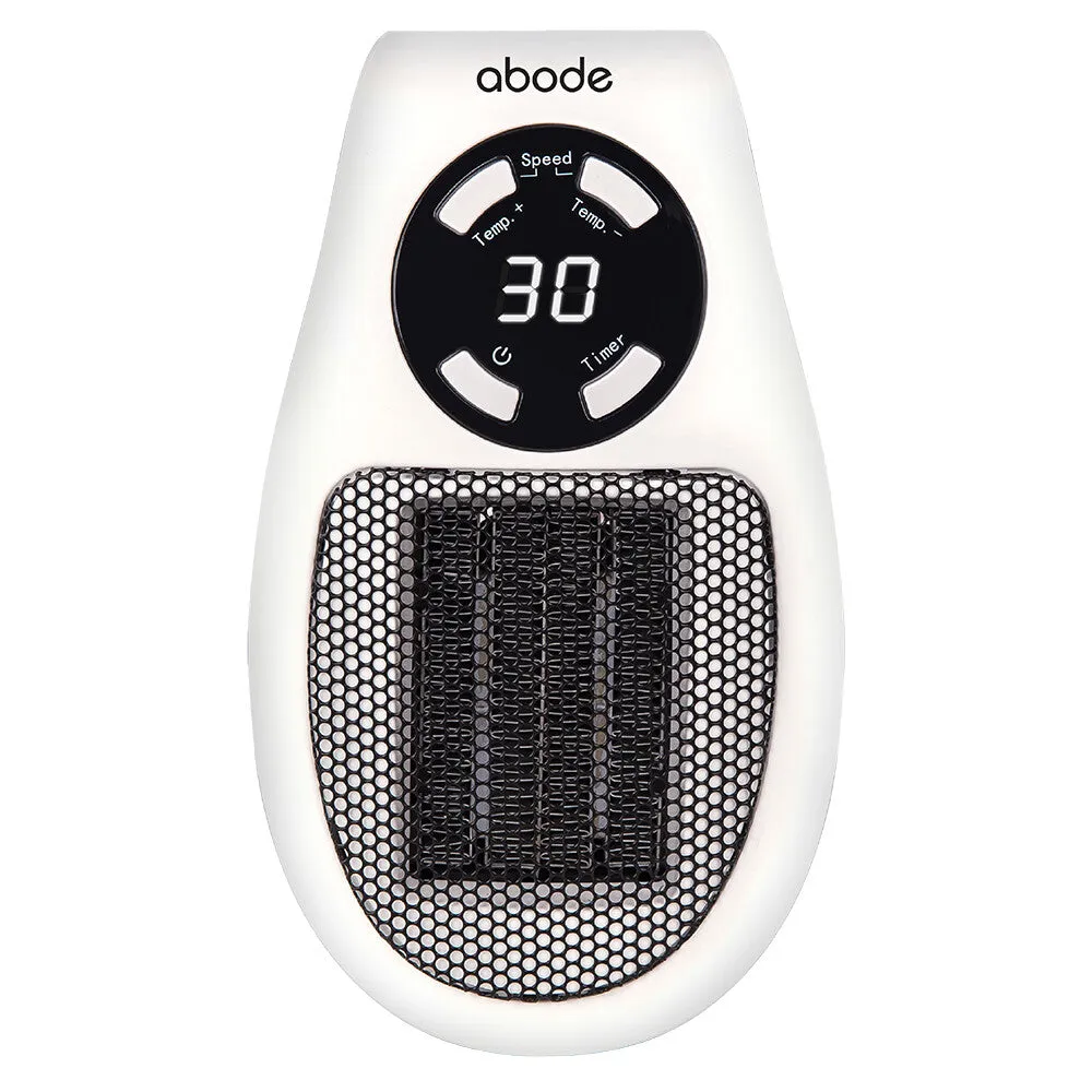 Abode APH1001 Ceramic Plug-in Heater in White