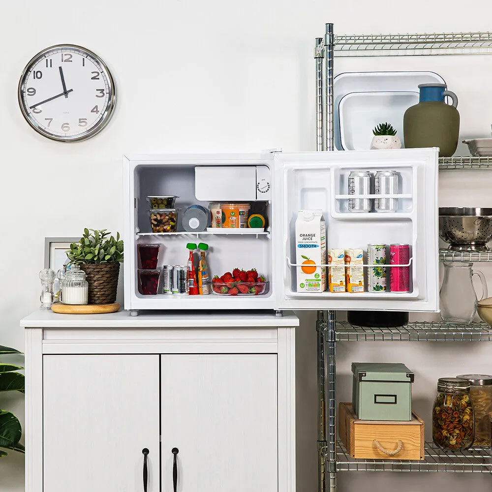 Abode ATTF0E1W 43L Compact Table Top Fridge - White