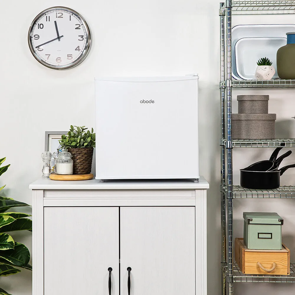 Abode ATTF0E1W 43L Compact Table Top Fridge - White