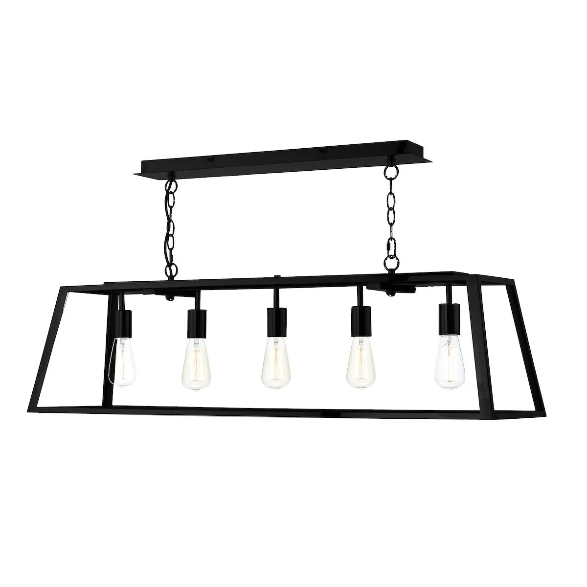 ACA0522 5 Light Suspended Light Black