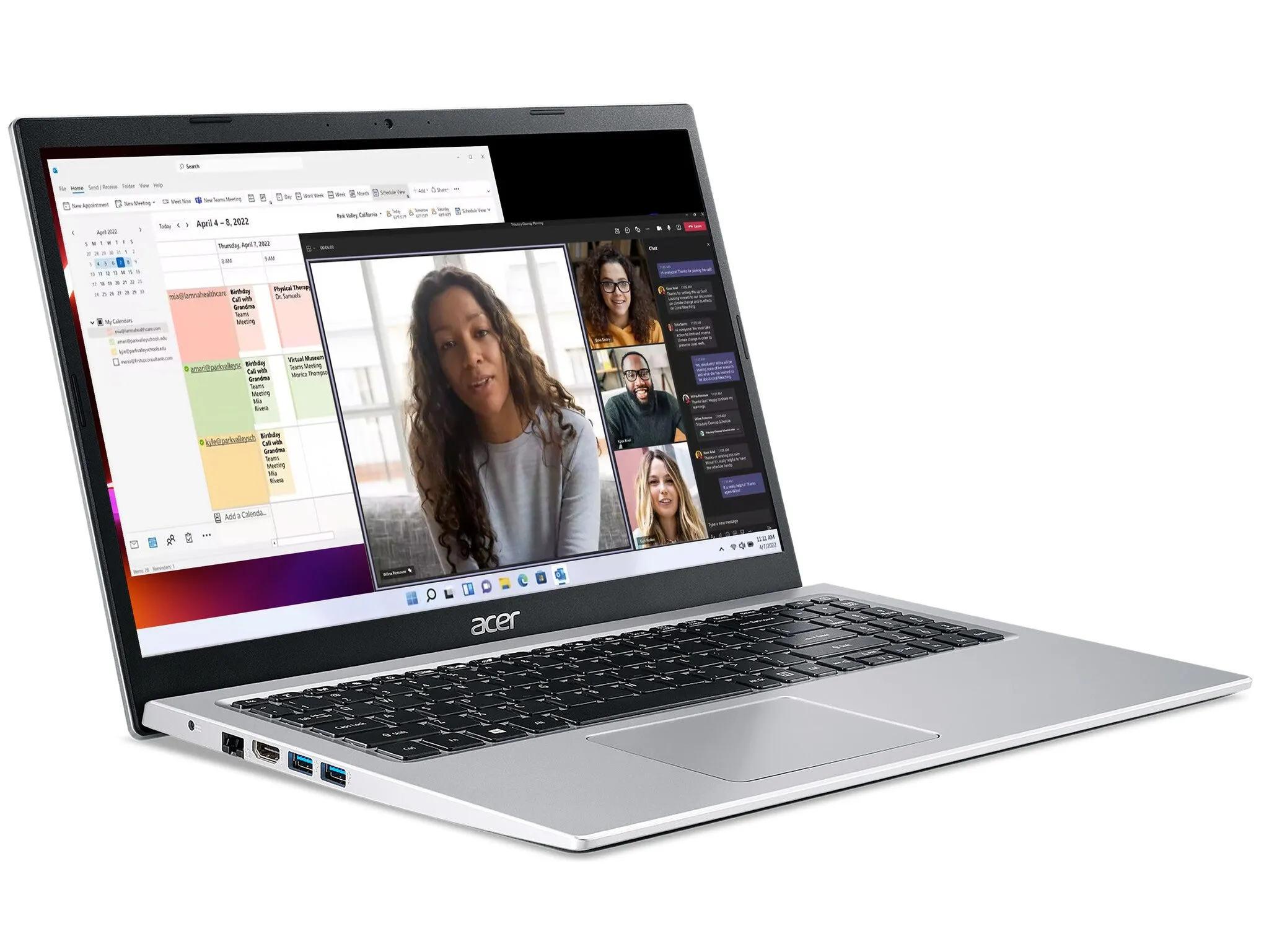 Acer Aspire 3 A315-58 15.6" Laptop - Intel Core i5, 16GB RAM, 1TB SSD, Windows 11 Home, Silver