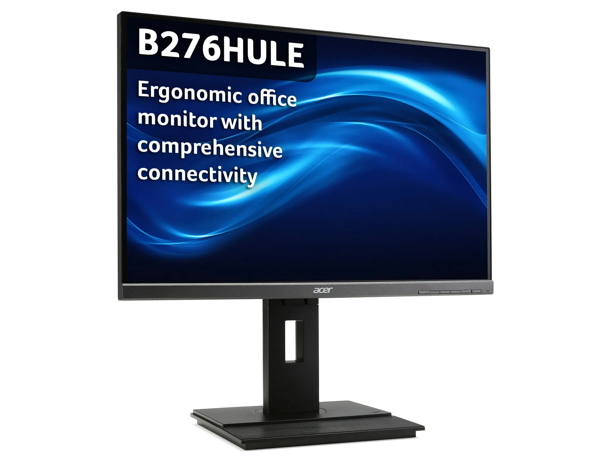 Acer B6 B276HUL 27" Quad HD Monitor - 60Hz, 5ms, IPS, Speakers, Black
