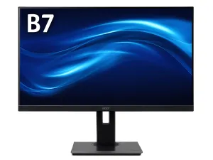 Acer B7 B247Y 23.8" Full HD Monitor - 75Hz, 4ms, IPS, Height Adjustable, Speakers, Black