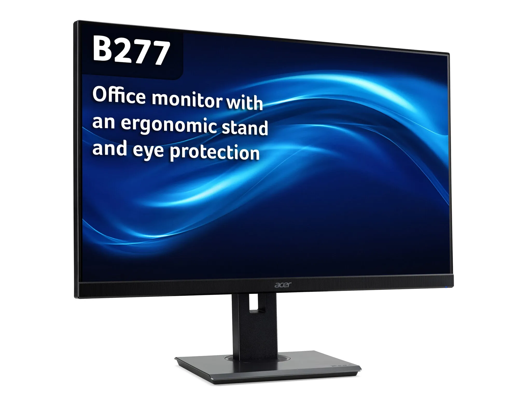 Acer B7 B277 27" Full HD Monitor - 75Hz, 4ms, IPS, Height Adjustable, Speakers, Black
