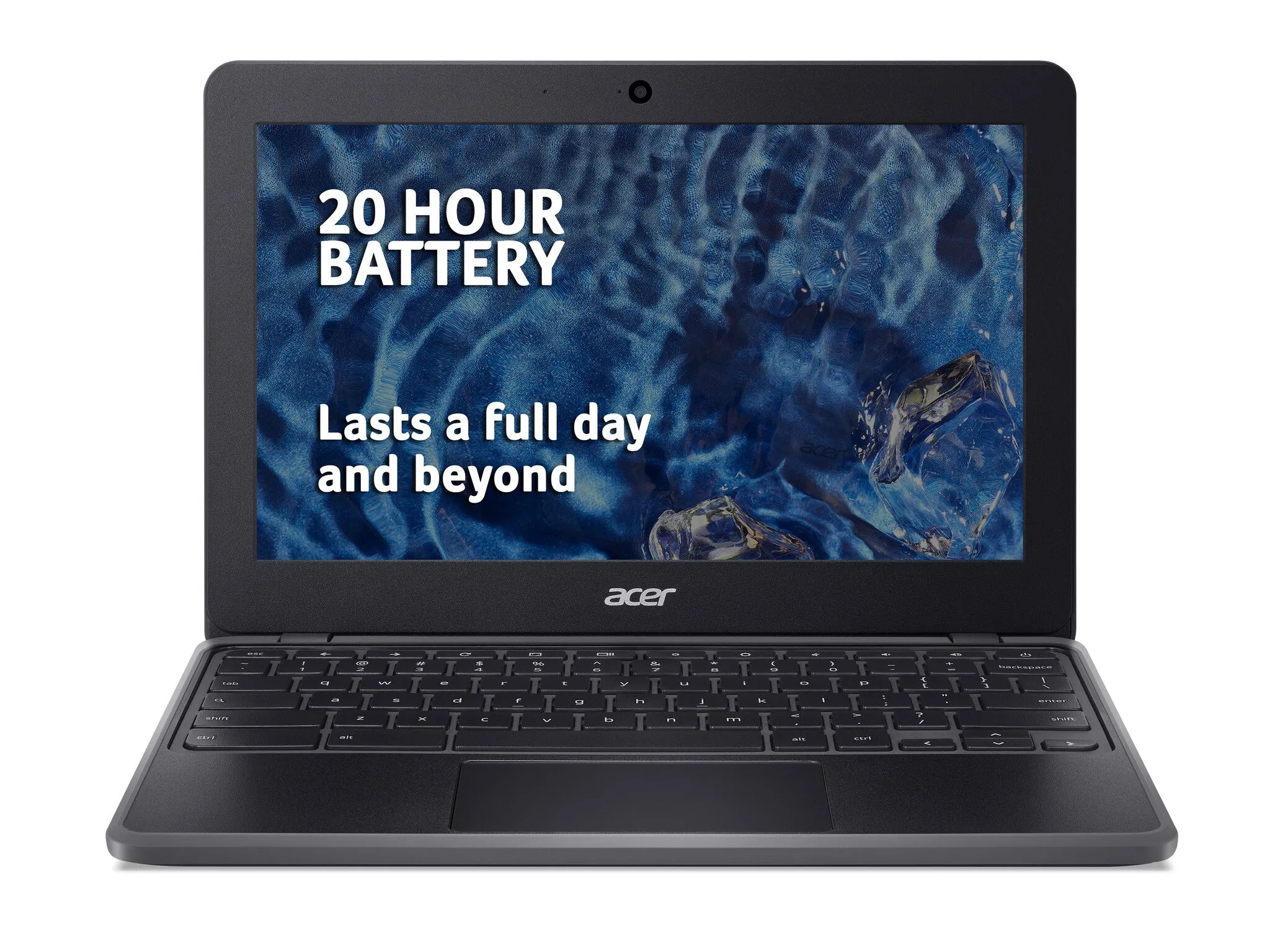 Acer C741LT-S9KJ 11.6" Chromebook - Qualcomm Kryo 468, 4GB RAM, 64GB Flash, Touchscreen, ChromeOS, Black