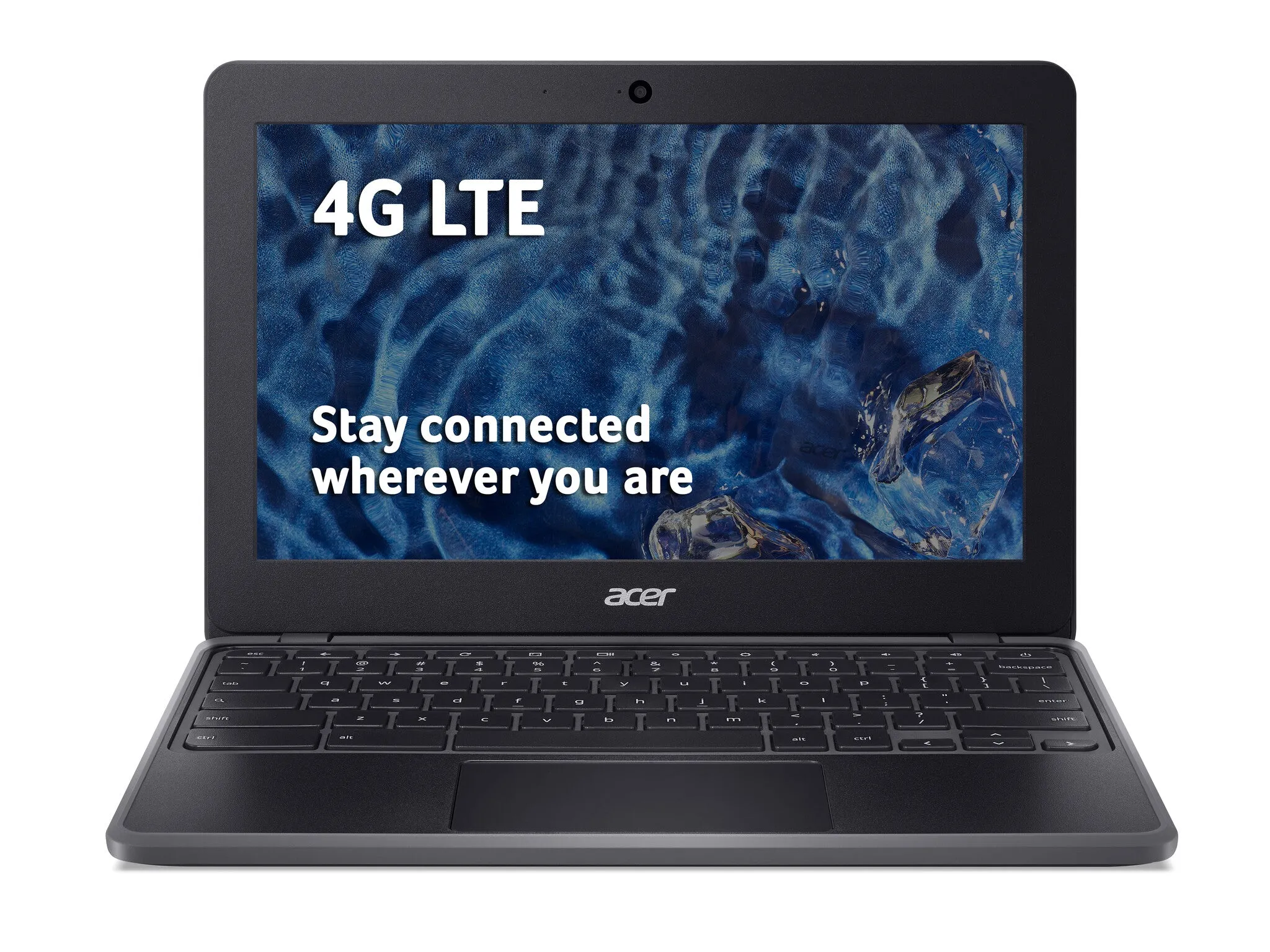 Acer C741LT-S9KJ 11.6" Chromebook - Qualcomm Kryo 468, 4GB RAM, 64GB Flash, Touchscreen, ChromeOS, Black