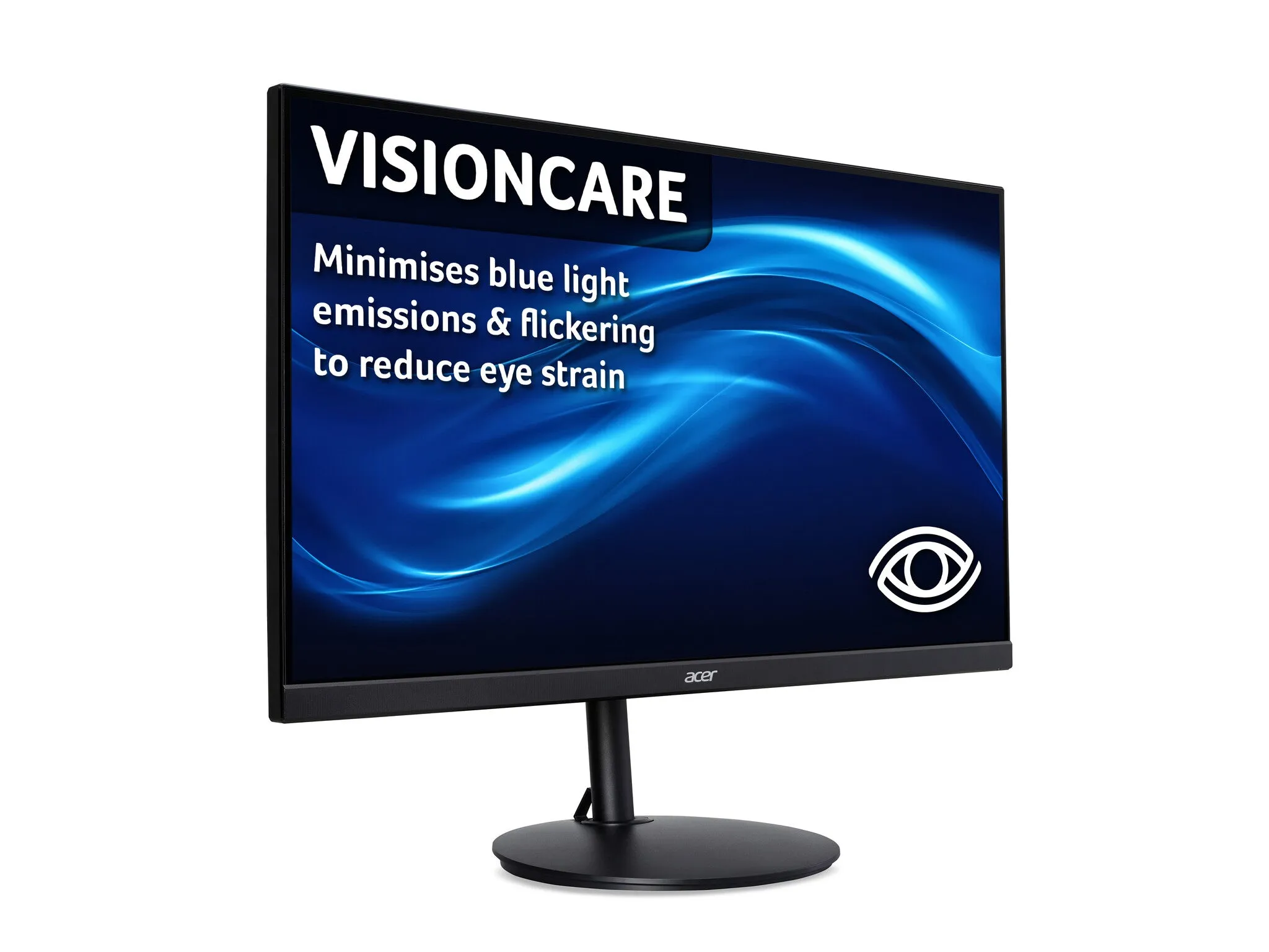 Acer CB2 23.8" Full HD Monitor - 1ms, VA, AMD FreeSync, Height Adjustable, Speakers, Black