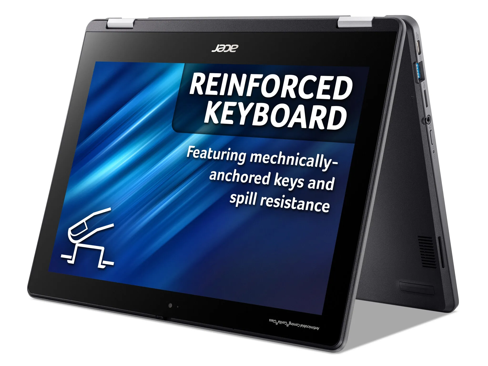 Acer Chromebook Spin 512 R853TA 12" 2-in-1 Chromebook - Intel Celeron N4500, 8GB RAM, 64GB eMMC, Touchscreen, ChromeOS