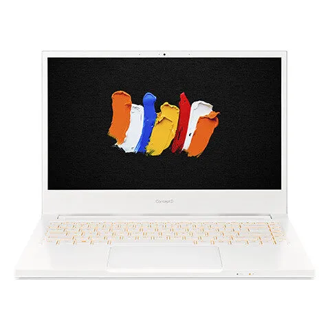 Acer ConceptD CN314-72P 14" Laptop - Intel Core i7-10750H, 16GB RAM, 1TB SSD, NVIDIA Quadro T1000, Windows 10 Pro, White