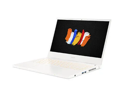 Acer ConceptD CN314-72P 14" Laptop - Intel Core i7-10750H, 16GB RAM, 1TB SSD, NVIDIA Quadro T1000, Windows 10 Pro, White