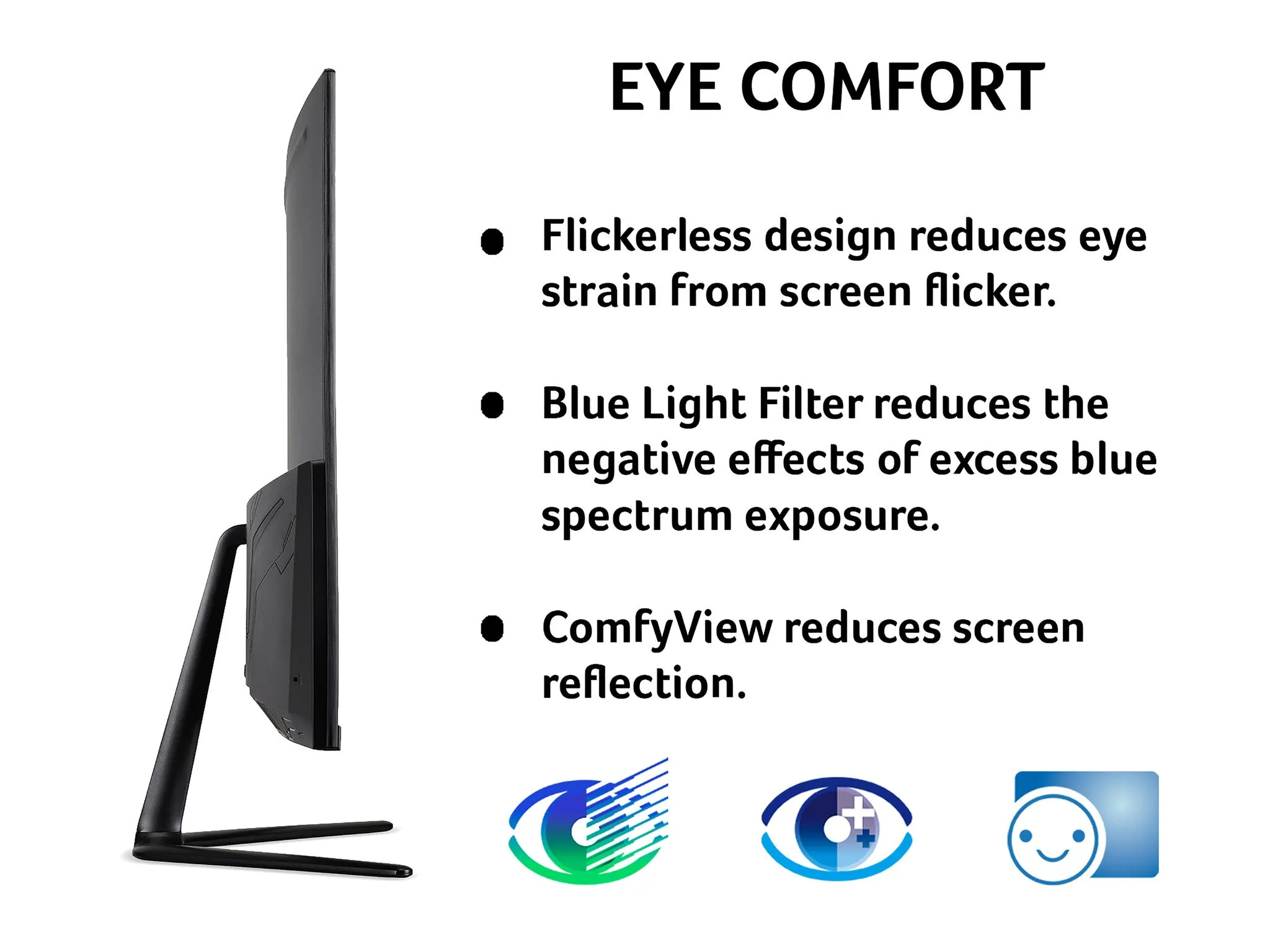 Acer ED320QRPbiipx 31.5" Full HD Curved Gaming Monitor - 165Hz, 5ms, VA, AMD FreeSync, Black