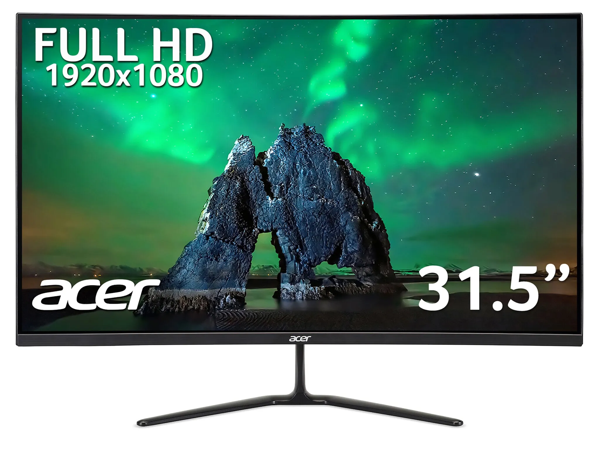 Acer ED320QRPbiipx 31.5" Full HD Curved Gaming Monitor - 165Hz, 5ms, VA, AMD FreeSync, Black