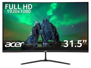 Acer ED320QRPbiipx 31.5" Full HD Curved Gaming Monitor - 165Hz, 5ms, VA, AMD FreeSync, Black