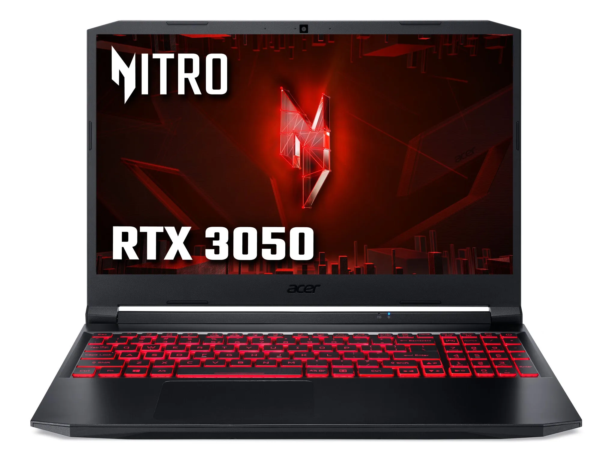 Acer Nitro 5 AN515-57 15.6" Gaming Laptop - Intel Core i5, RTX 3050, 16GB RAM, 512GB SSD, Nvidia GeForce RTX 3050, 144Hz Full HD Display, Windows 11 Home, Black