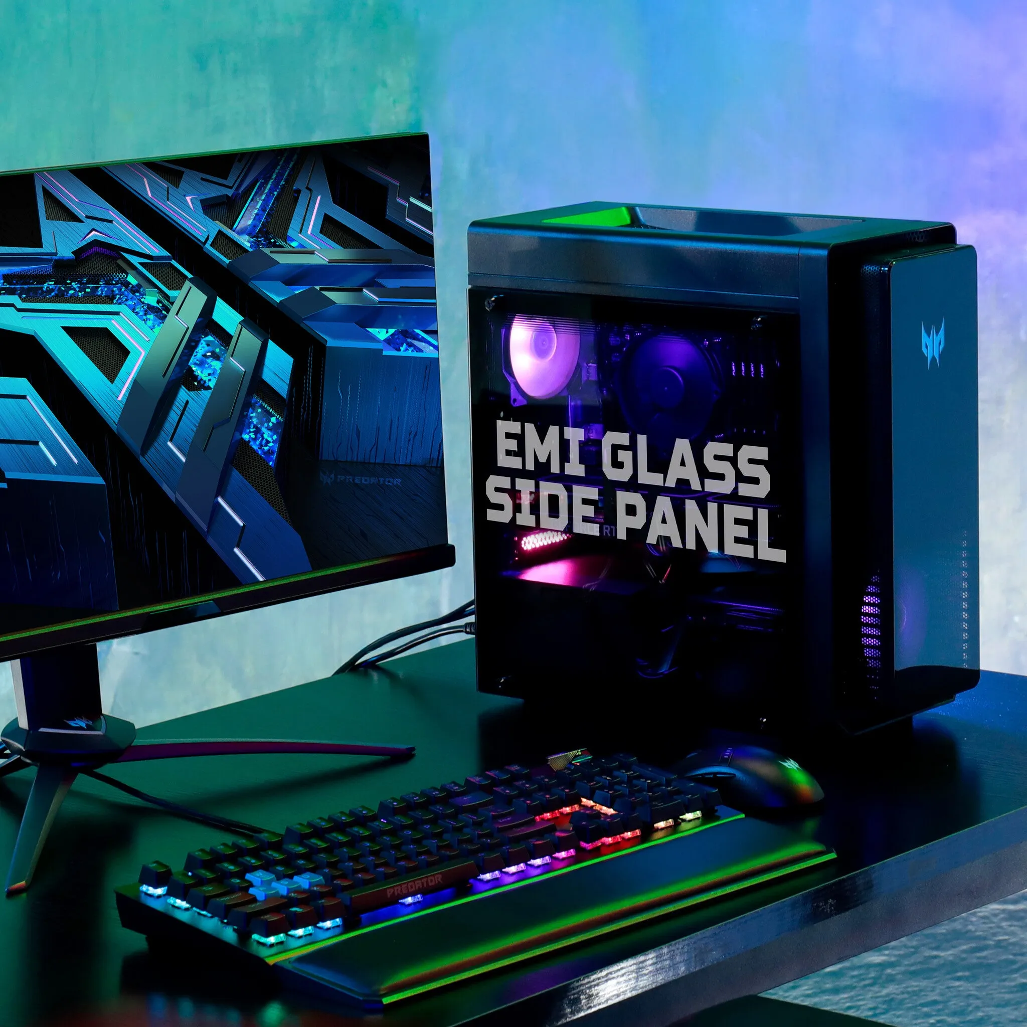 Acer Predator Orion 3000 gaming desktop (PO3-655) - Intel Core i5-14400F, Nvidia RTX 4060, 16GB, 1TB SSD