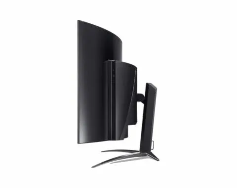 Acer Predator X45bmiiphuzx 44.5" 4K Ultra HD Curved Gaming Monitor - 240Hz, 0.3ms, OLED, AMD FreeSync, Speakers, Black