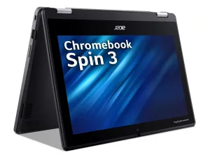 Acer Spin 311 R722T 11.6" Chromebook - MediaTek M8183C, 4GB RAM, 64GB eMMC, Touchscreen, ChromeOS, Black
