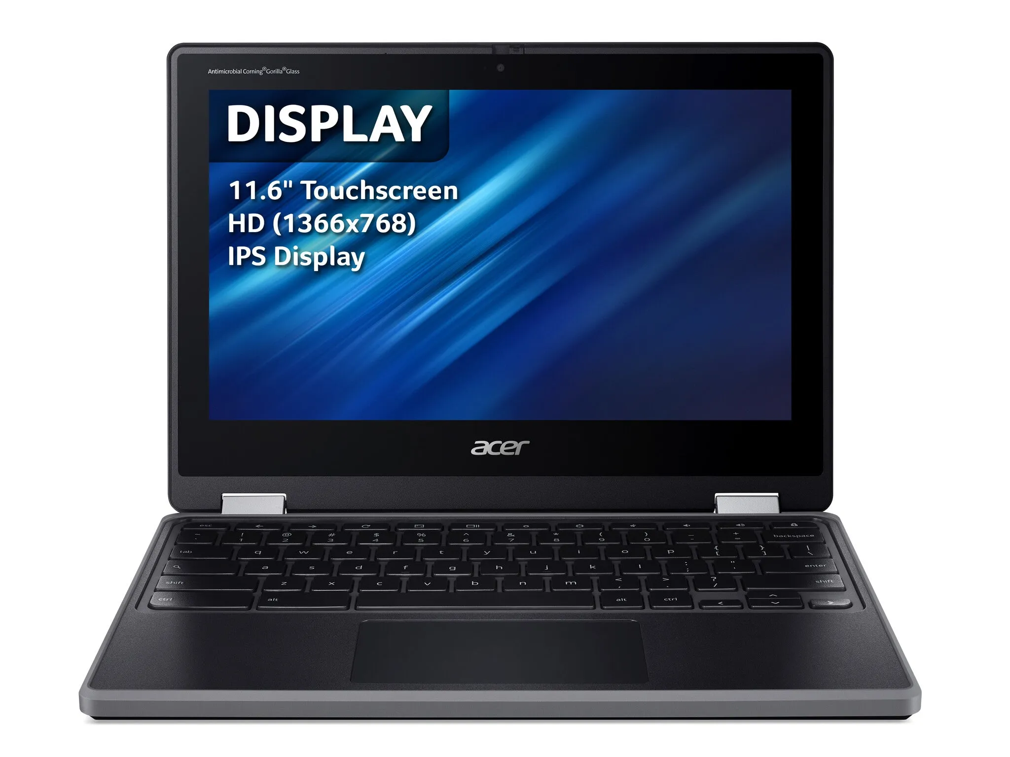 Acer Spin 311 R722T 11.6" Chromebook - MediaTek M8183C, 4GB RAM, 64GB eMMC, Touchscreen, ChromeOS, Black