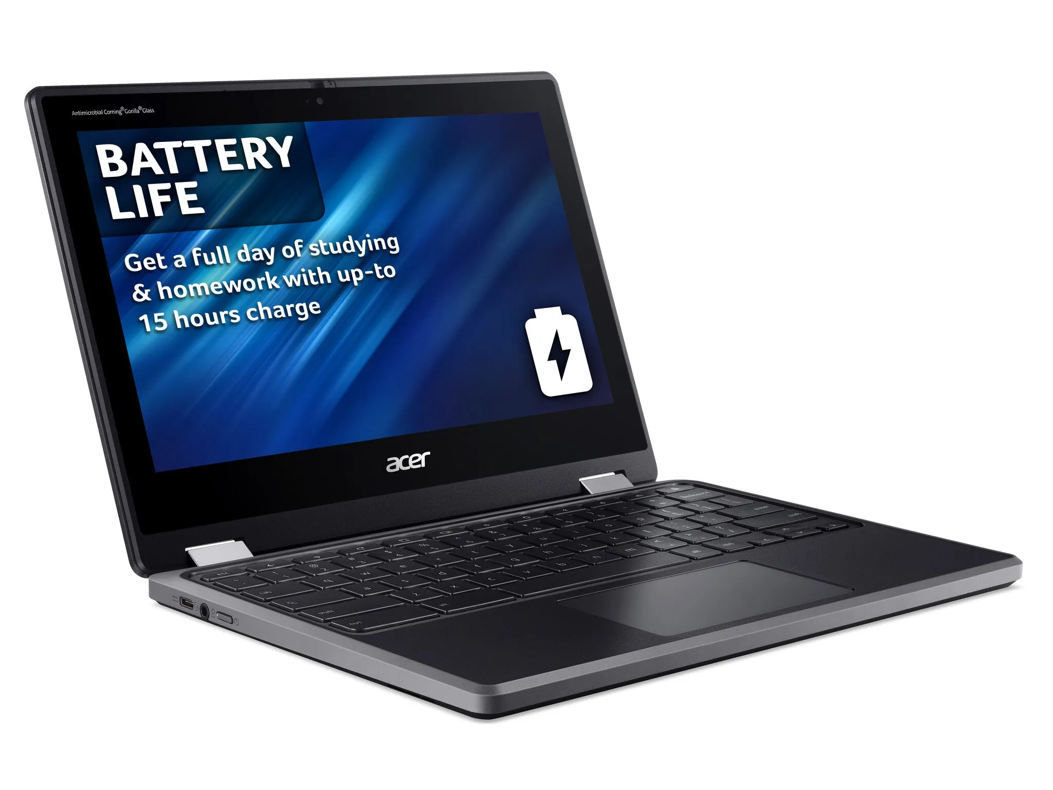 Acer Spin 311 R722T 11.6" Chromebook - MediaTek M8183C, 4GB RAM, 64GB eMMC, Touchscreen, ChromeOS, Black