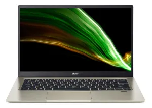 Acer Swift 1 SF114-34-P1R9 14" Laptop - Intel Pentium Silver N6000, 4GB RAM, 128GB SSD, Full HD, Windows 10 Home in S mode, Gold
