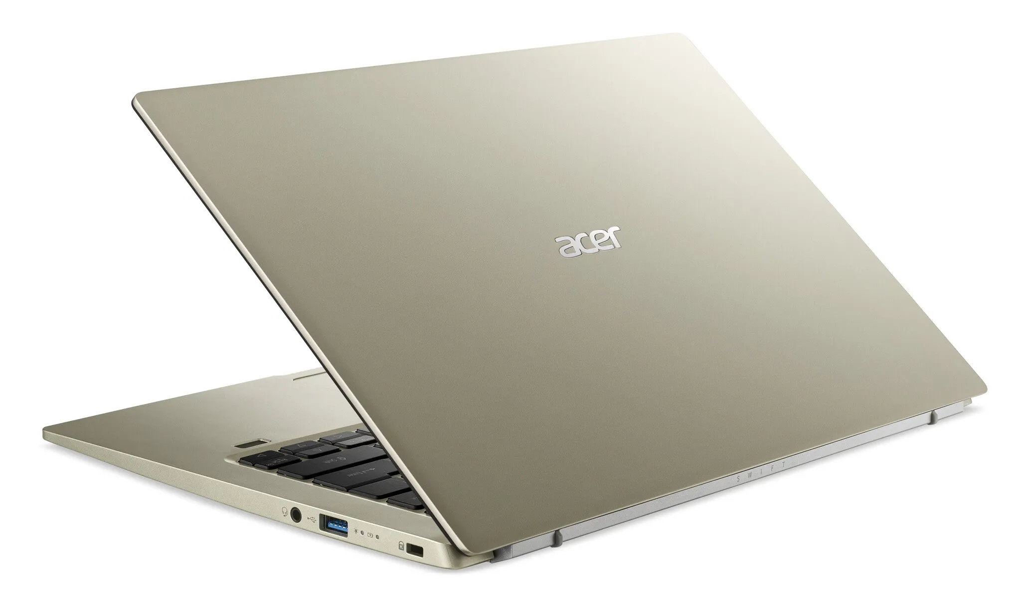 Acer Swift 1 SF114-34-P1R9 14" Laptop - Intel Pentium Silver N6000, 4GB RAM, 128GB SSD, Full HD, Windows 10 Home in S mode, Gold