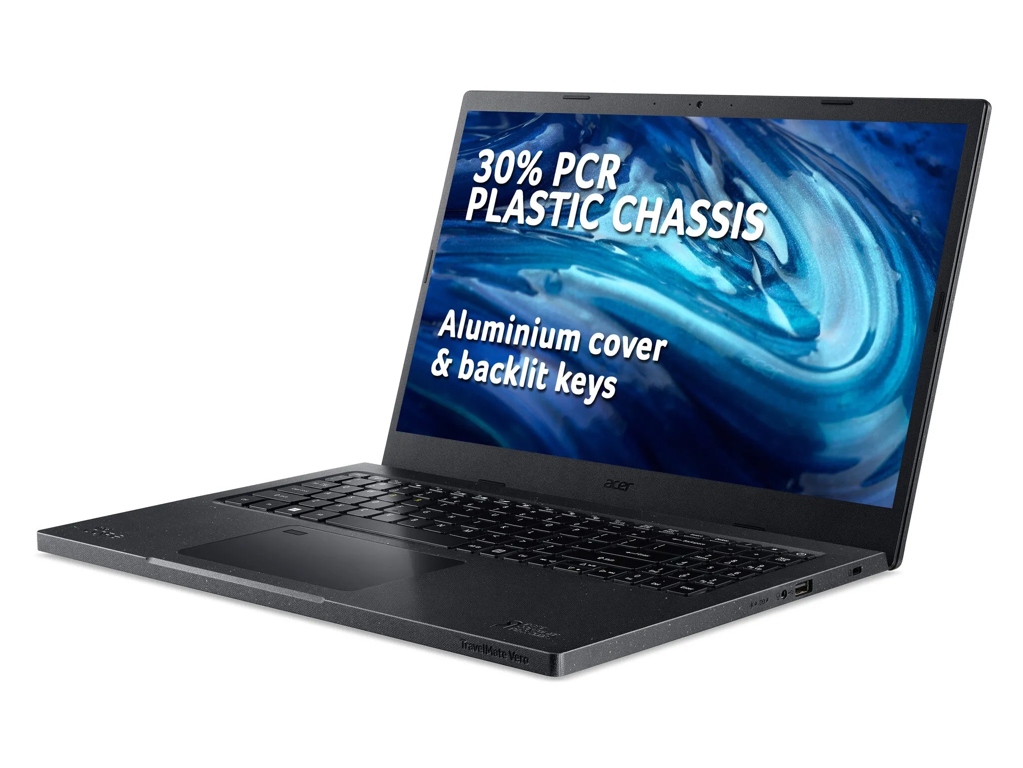 Acer TravelMate NX.VU2EK.004 15.6" Laptop - Intel Core i5-1155G7, 8GB RAM, 256GB SSD, Windows 11 Pro, Black