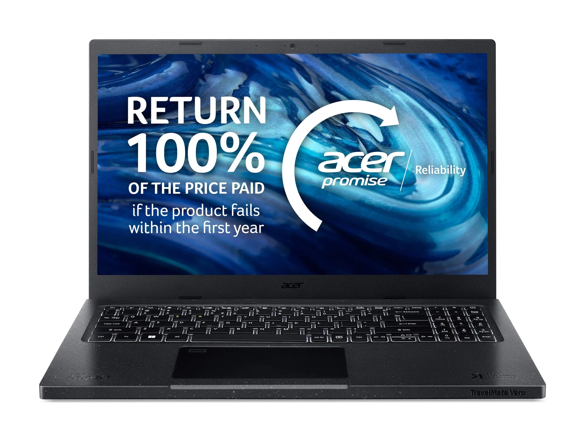 Acer TravelMate NX.VU2EK.004 15.6" Laptop - Intel Core i5-1155G7, 8GB RAM, 256GB SSD, Windows 11 Pro, Black