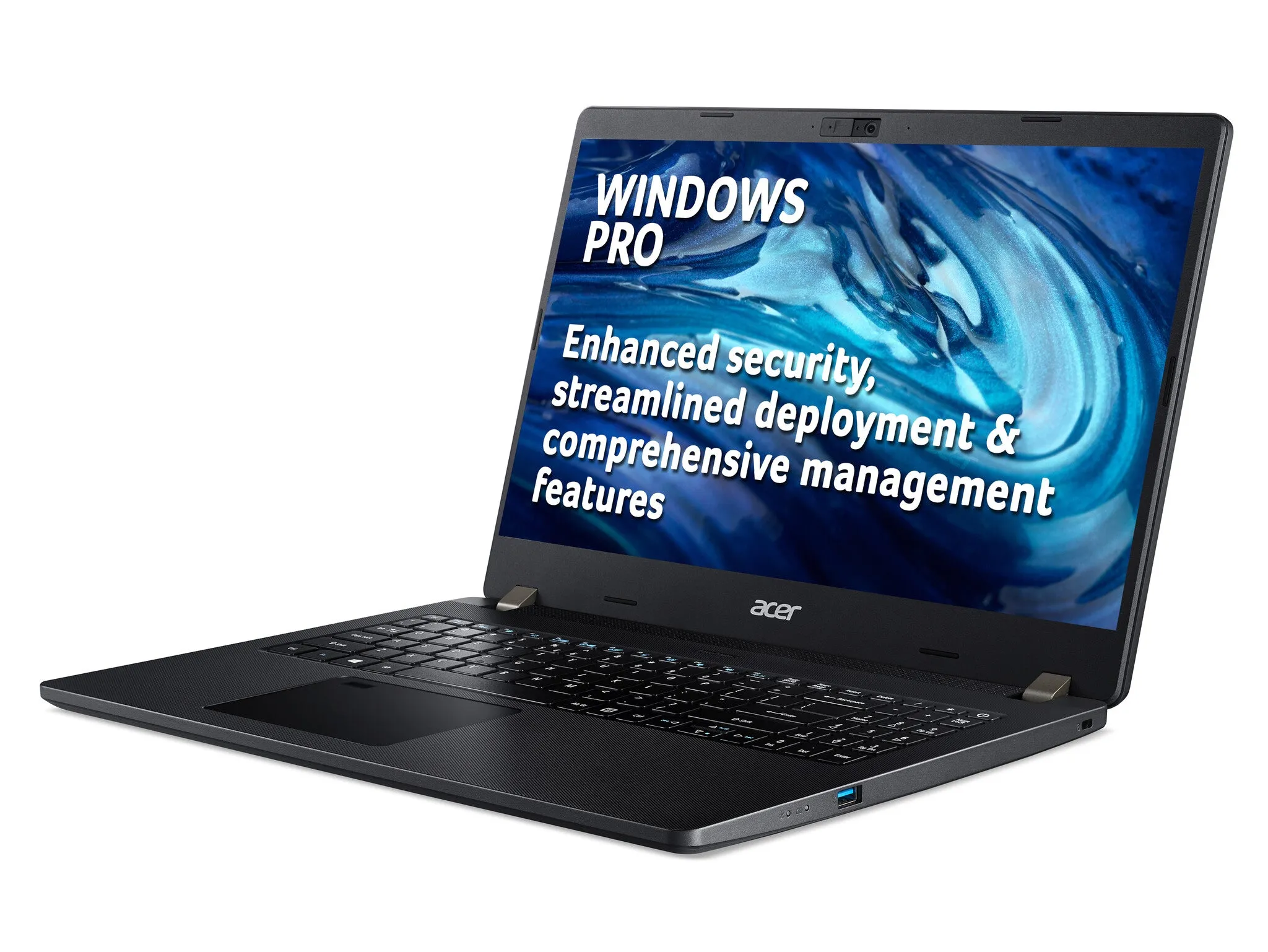 Acer TravelMate P2 TMP215-53-57YL 15.6" Laptop - Intel Core i5-1135G7, 8GB RAM, 256GB SSD, Full HD, Windows 10 Pro, Black