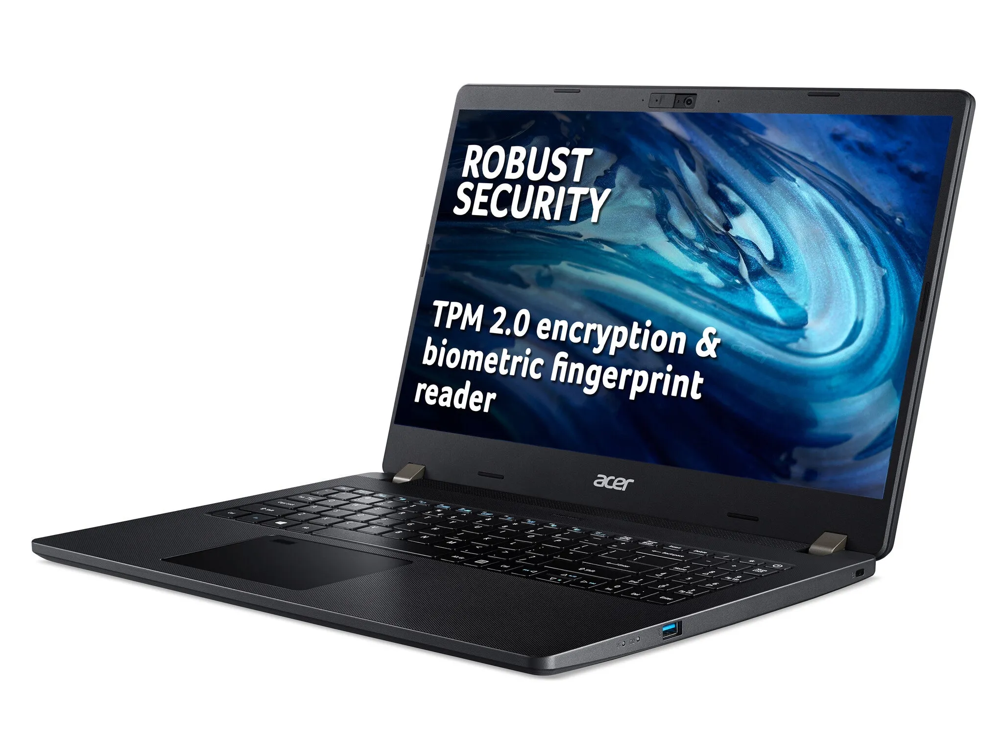 Acer TravelMate P2 TMP215-53-57YL 15.6" Laptop - Intel Core i5-1135G7, 8GB RAM, 256GB SSD, Full HD, Windows 10 Pro, Black