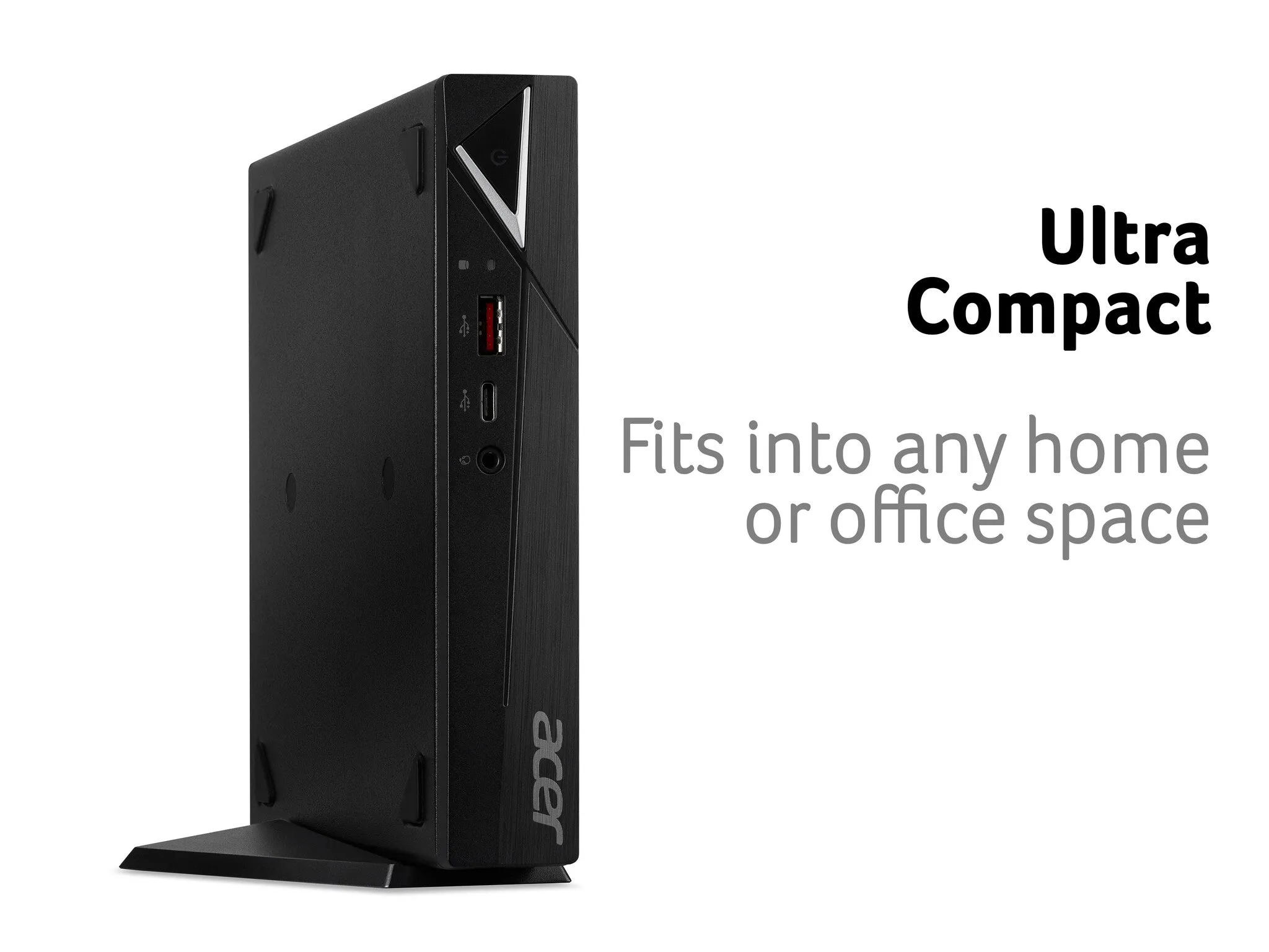 Acer Veriton N2580 Intel Core i5 i5-1135G7 8 GB DDR4-SDRAM 256 GB SSD Windows 11 Pro Mini PC Black
