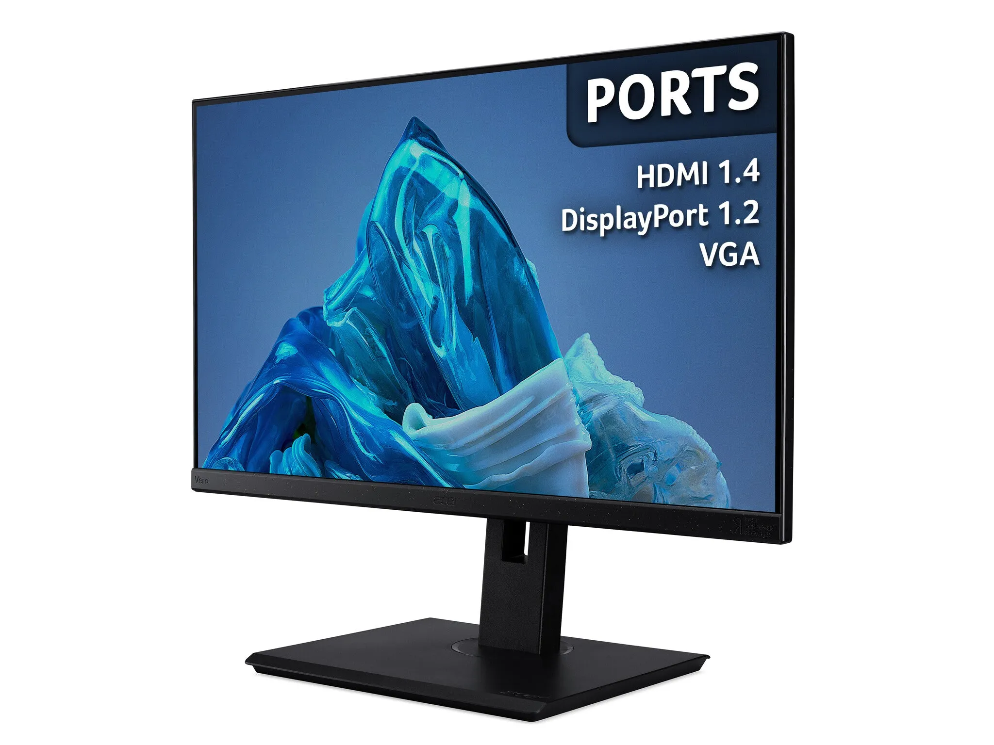 Acer Vero BR277 27" Full HD Monitor - 75Hz, 4ms, IPS, Height Adjustable, Speakers, Black