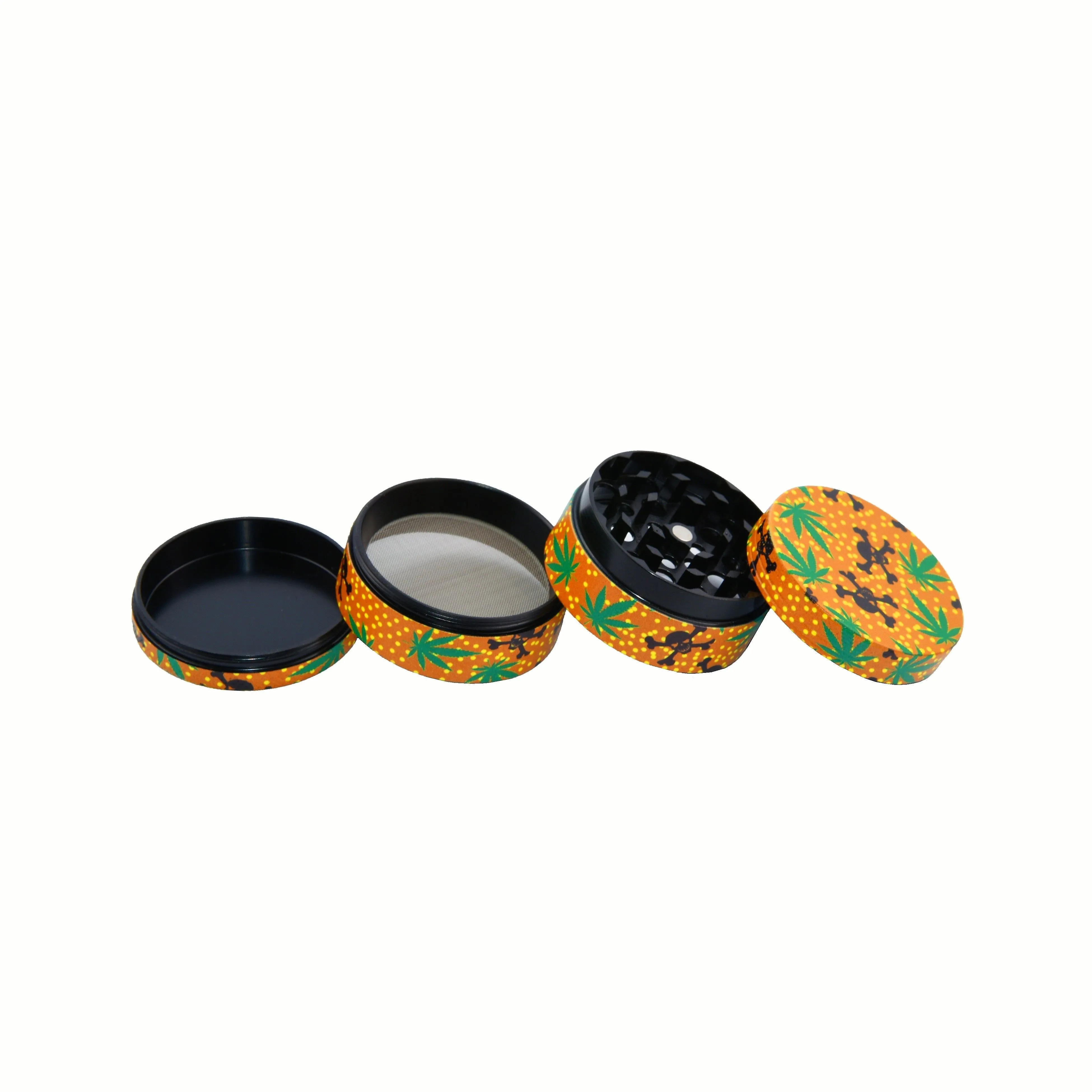 Aluminium Grinders Weed - Skull ( Art.nr.1569 )